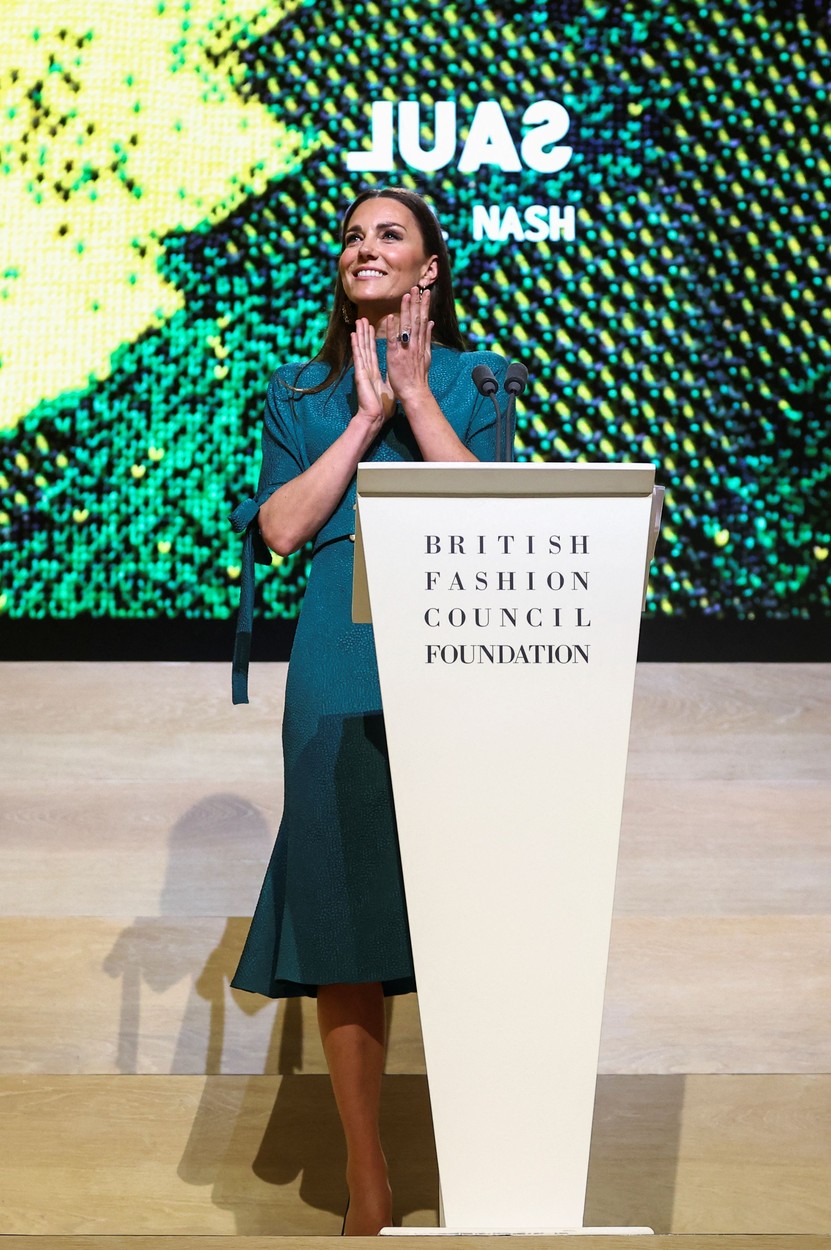 Kate Middleton, pe scena Premiilor pentru Design Britanic