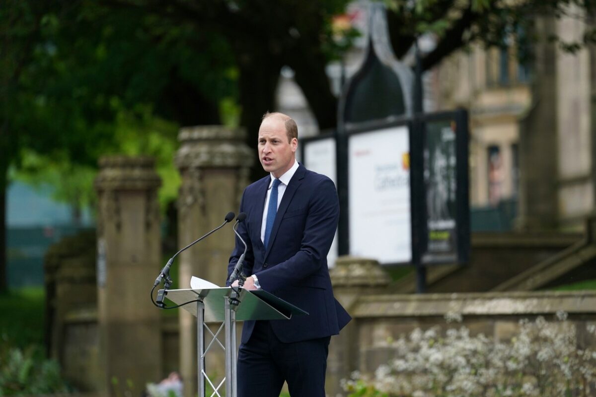 Prințul William ține un discurs în memoria voctimelor de la Manchester Arena din 2017