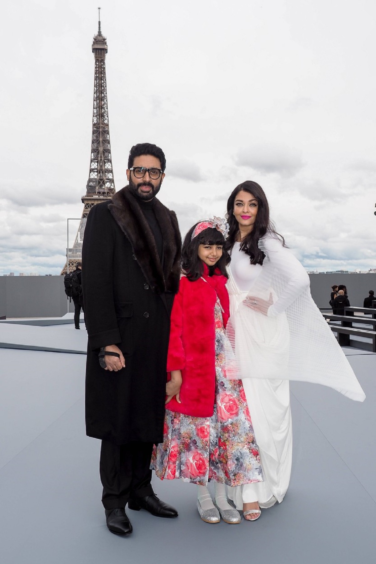 Abhishek Bachchan, Aaradhya Bachchan și Aishwarya Rai la săptămâna modei de la paris 2021
