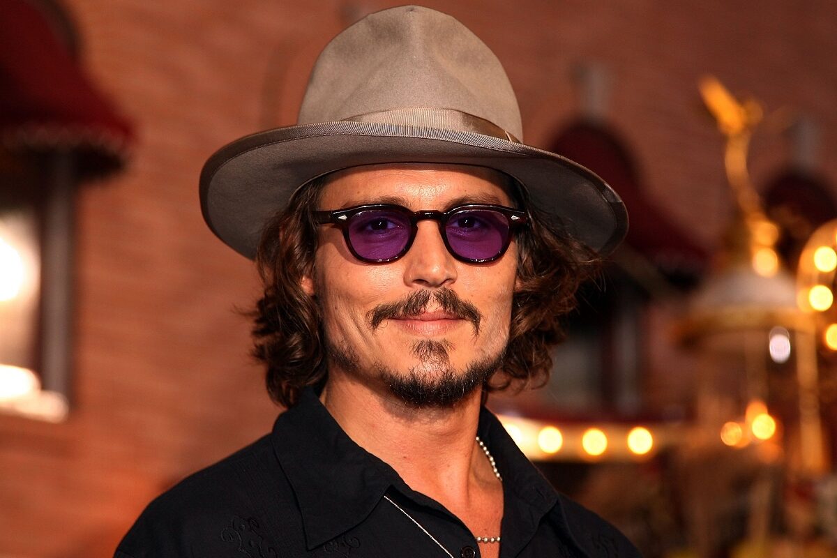 Johnny Depp la premiera filmului Pirații din Caraibe din 2006