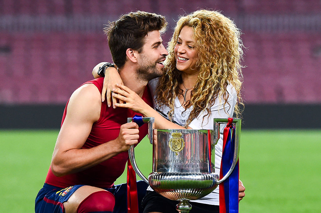 Shakira, la un meci de fotbal al lui Pique