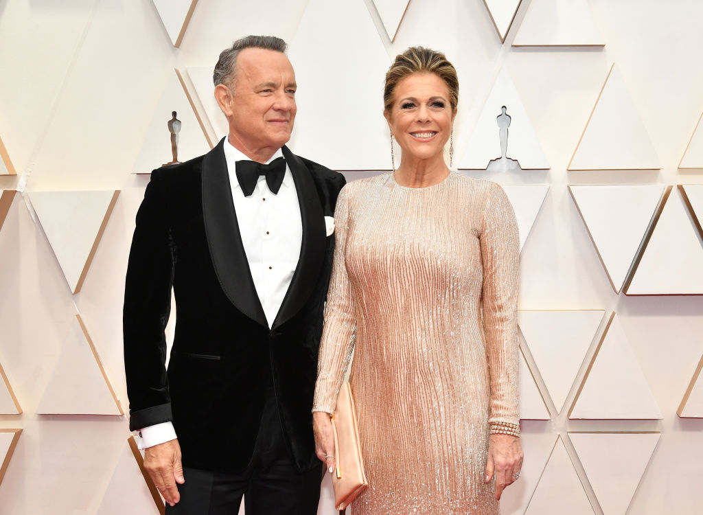 Tom Hanks, pe covorul roșu, la un eveniment monden