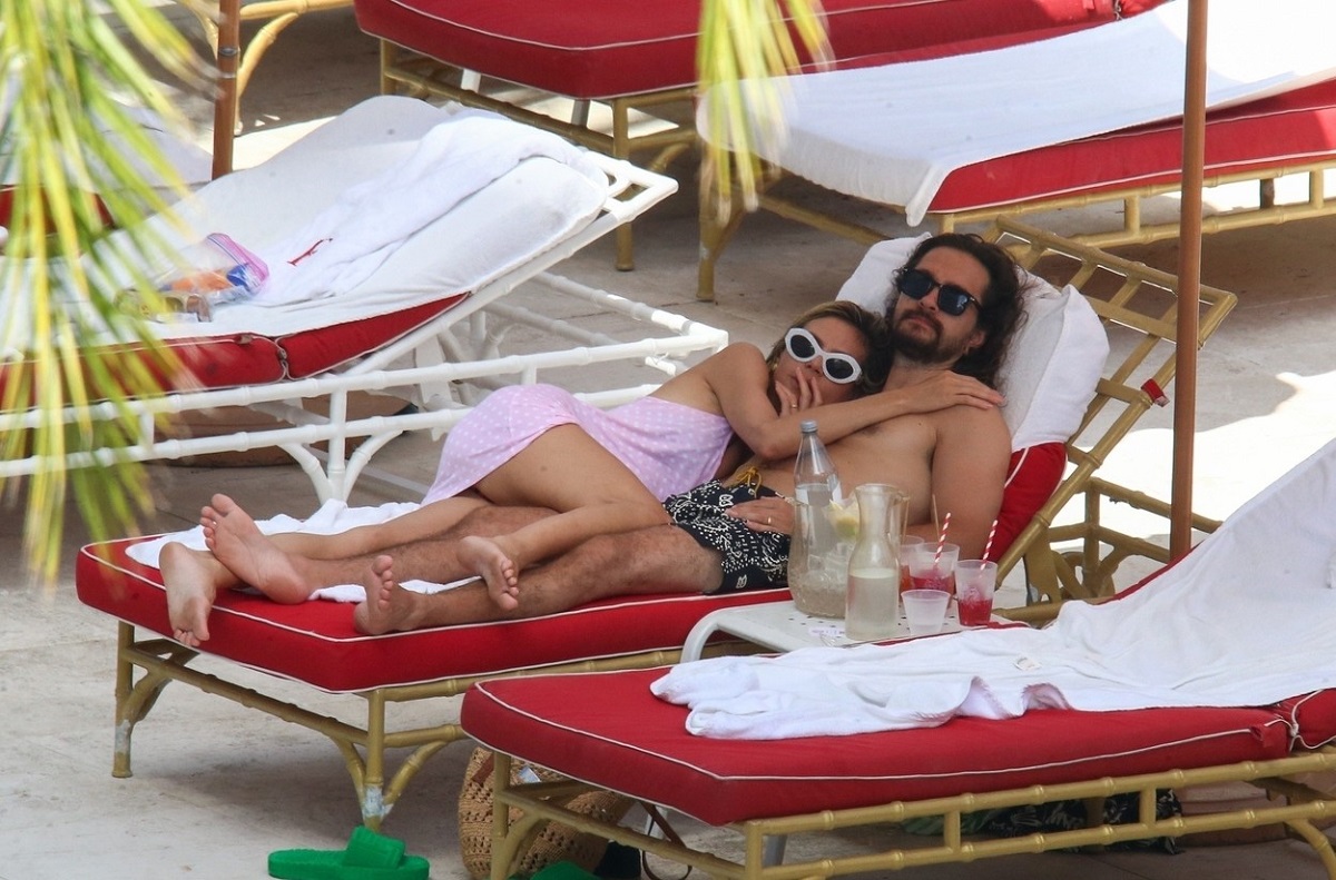 Heidi Klum în brațele soțului său, Tom Kaulitz