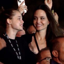 Angelina Jolie și Shiloh Jolie-Pitt au mers împreună la concertul trupei Maneskin