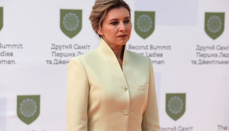Olena Zelensky, la o întâlnire în Kiev