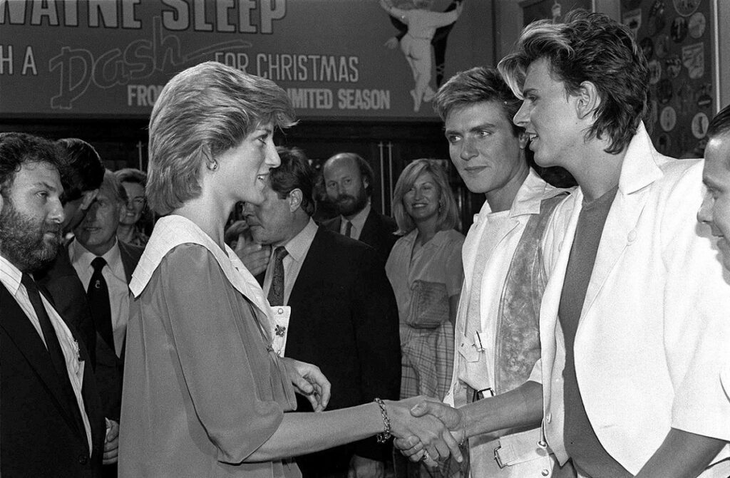 Duran Duran este una din primele vedete care au întâlnit-o pe Prințesa Diana