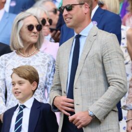 Prințul George a participat la Wimbledon alături de Prințul William