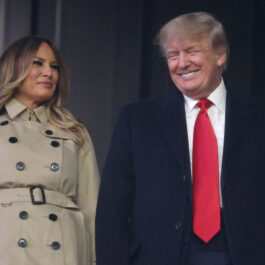 Soții Trump, la un eveniment, împreună