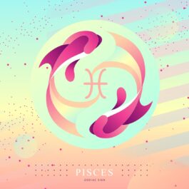 Imagine roz reprezentativă cu zodia Pești pentru horoscopul zilei