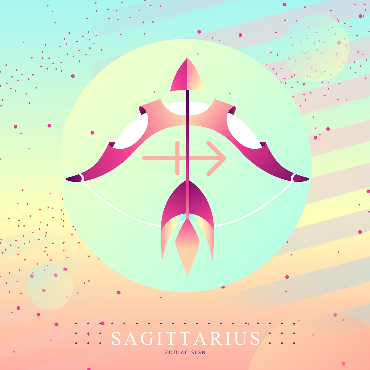 Imagine roz reprezentativă cu zodia Săgetător pentru horoscopul zilei
