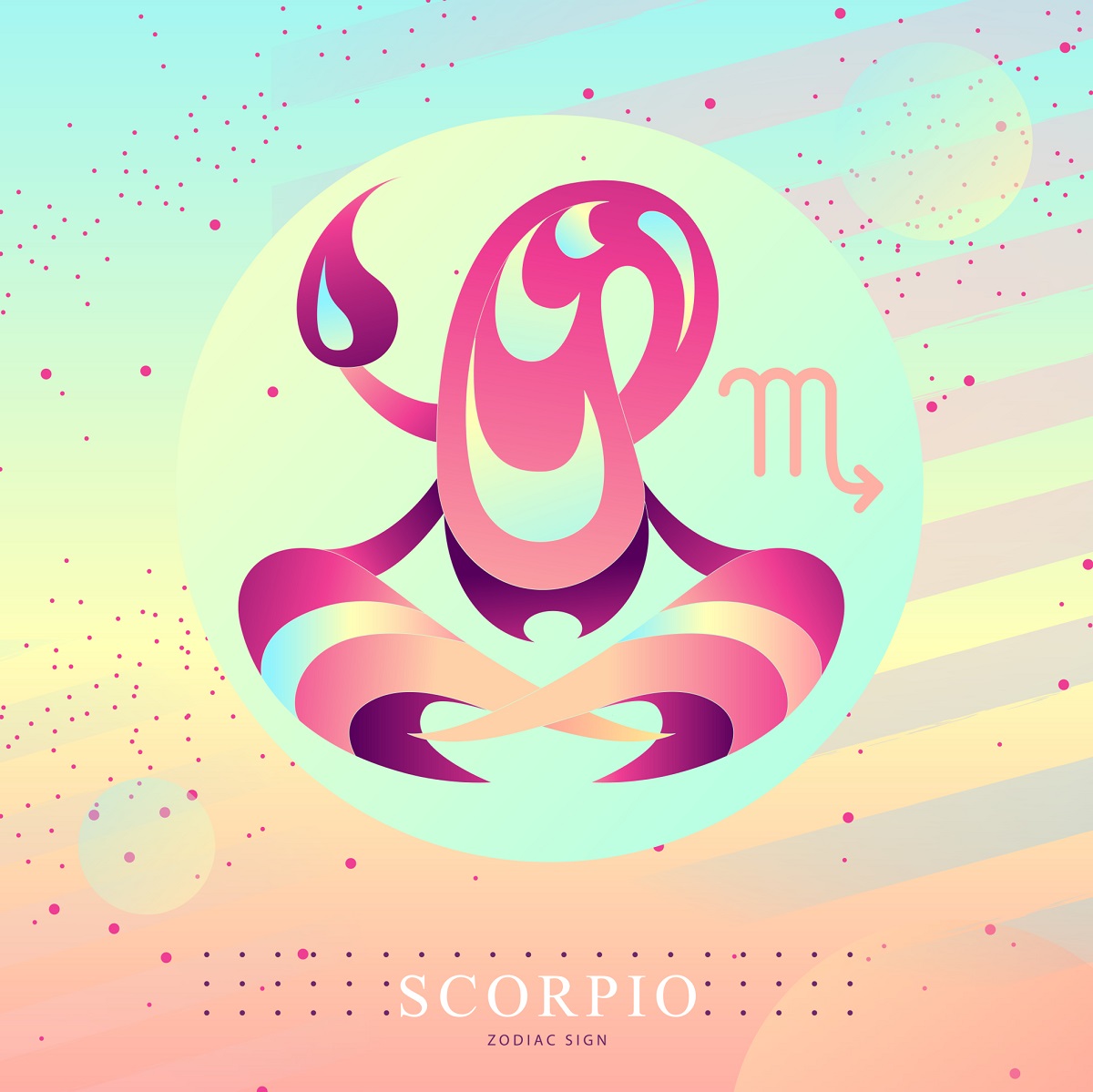 Imagine roz reprezentativă cu zodia Scorpion pentru horoscopul zilei