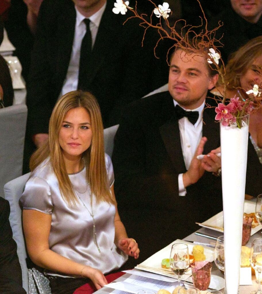 Barr Refaeli și Leonardo DiCaprio la o cină de la Annual Cinema For Peace Gala