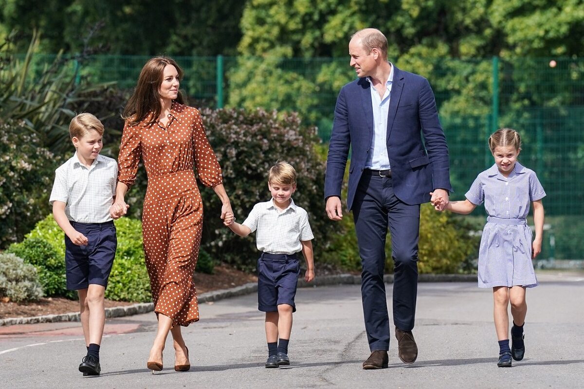 Copiii Ducilor de Cambridge, alături de părinții lor, au început noul an școlar
