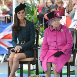Kate Middleton, alături de Regina Elisabeta, la un eveniment