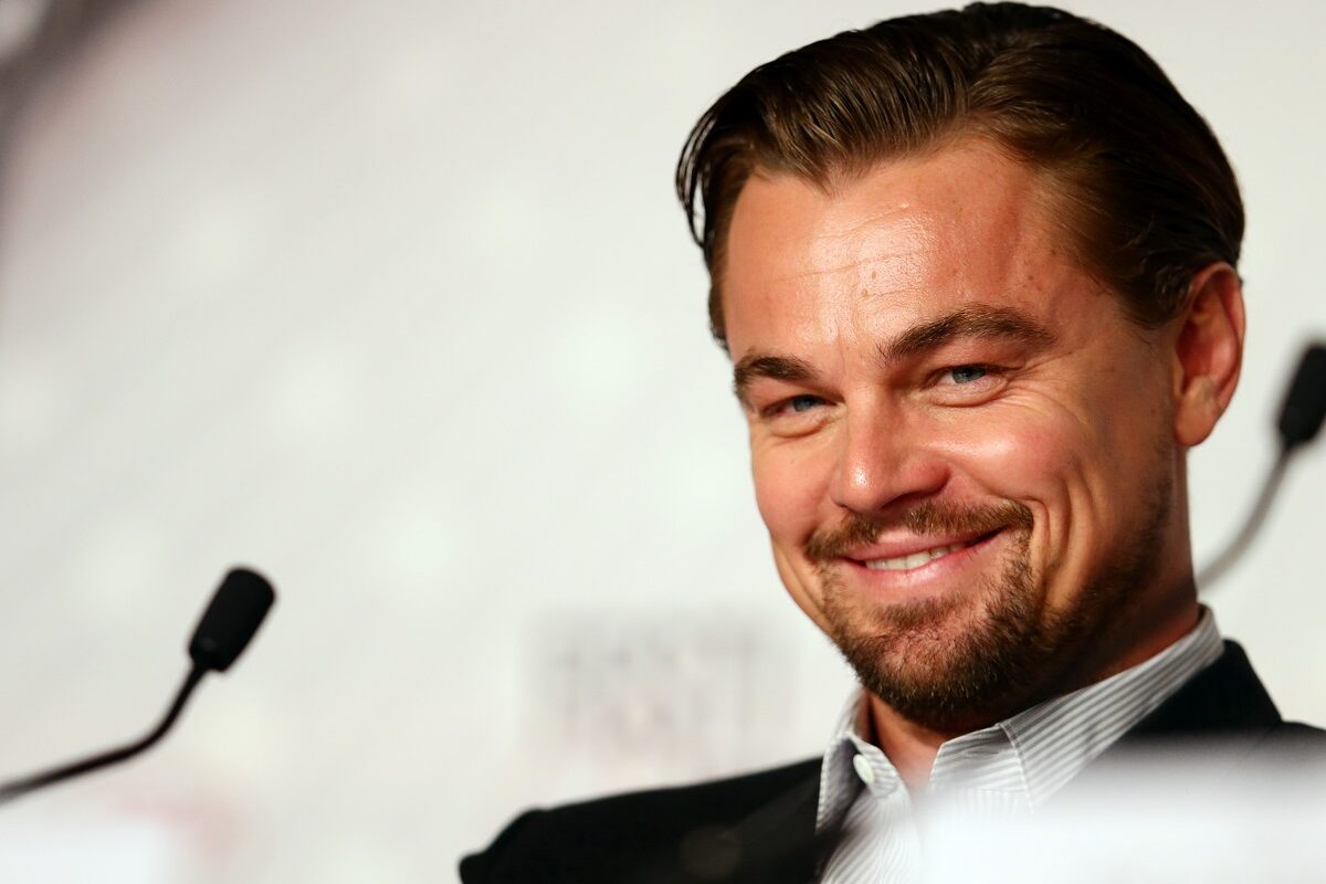 Leonardo DiCaprio la Festivalul de Film de la Cannes din anul 2013
