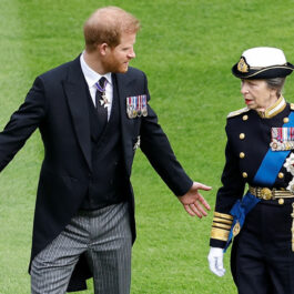 Prințul Harry, alături de Prințesa Anne, la Windsor