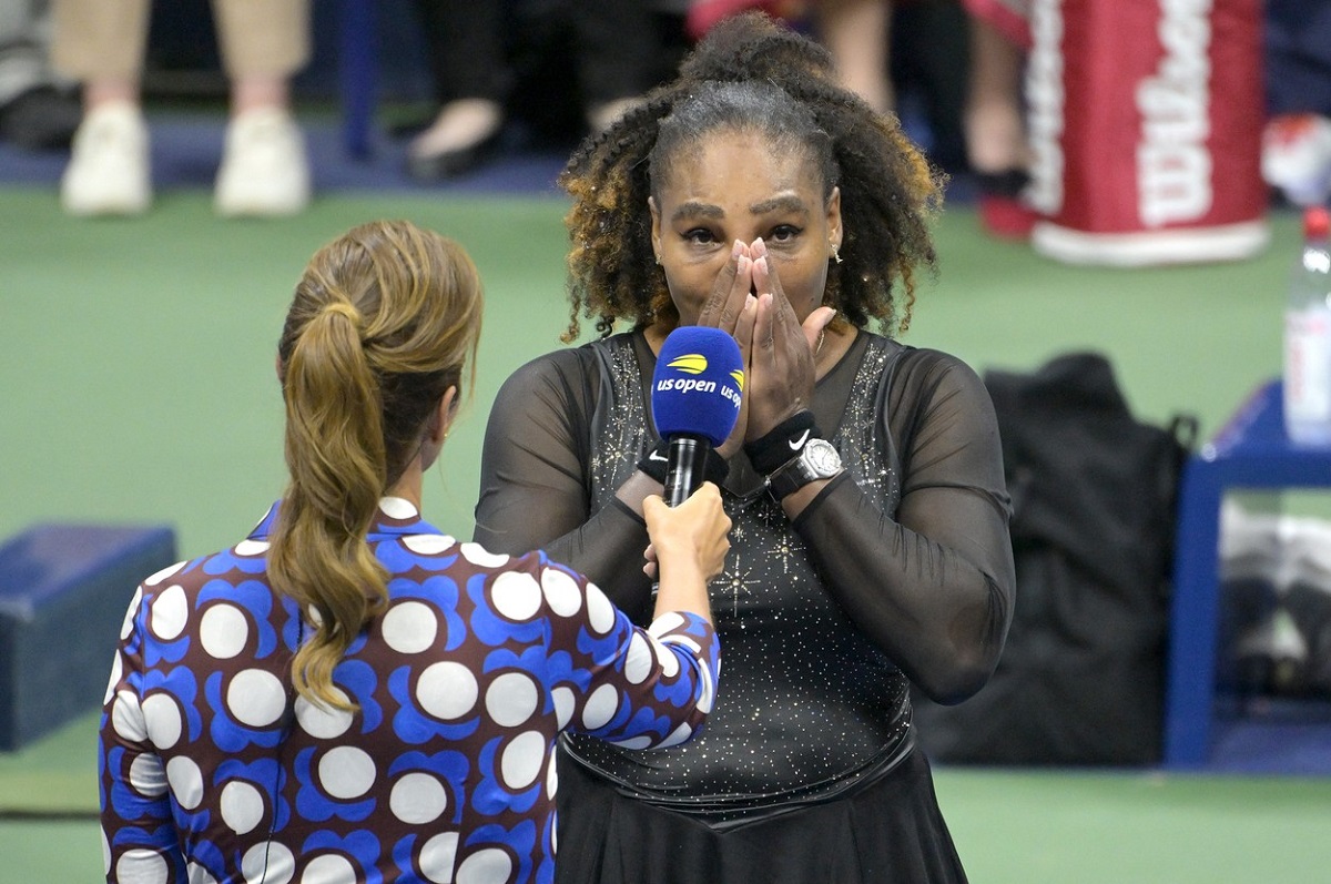 Serena Williams în lacrimi la US Open