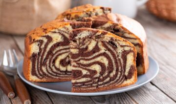 Prăjitura Zebra. Rețetă de prăjitură marmorată