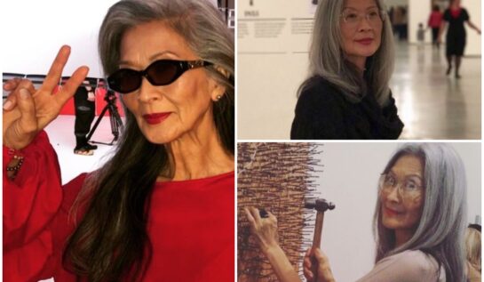 Rosa Saito are 71 de ani și este model. Frumusețea ei a distrus toate stereotipurile de vârstă și frumusețe în lumea modei