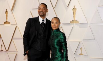 Jada Pinkett Smith și Will Smith la Gala Premiilor Oscar 2022