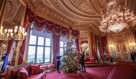 Castelul Windsor este pregătit pentru Crăciun. Cum arată primele imagini de la reședința regală