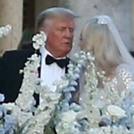 Donald Trump, în fața altarului, alături de fiica sa