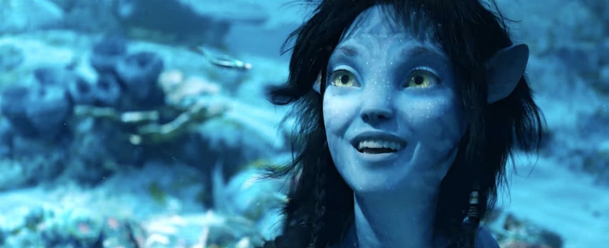 O scenă din filmul Avatar 2: The Way of Water pentru a ilustra unul dintre cele cinci filme noi care apar în luna decembrie 2022