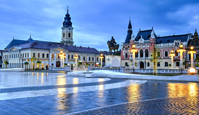Imagini din centrul orașului Oradea