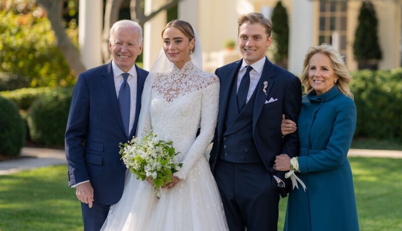 Naomi Biden și Peter Neal s-au căsătorit. Joe Biden a găzduit nunta nepoatei sale la Casa Albă