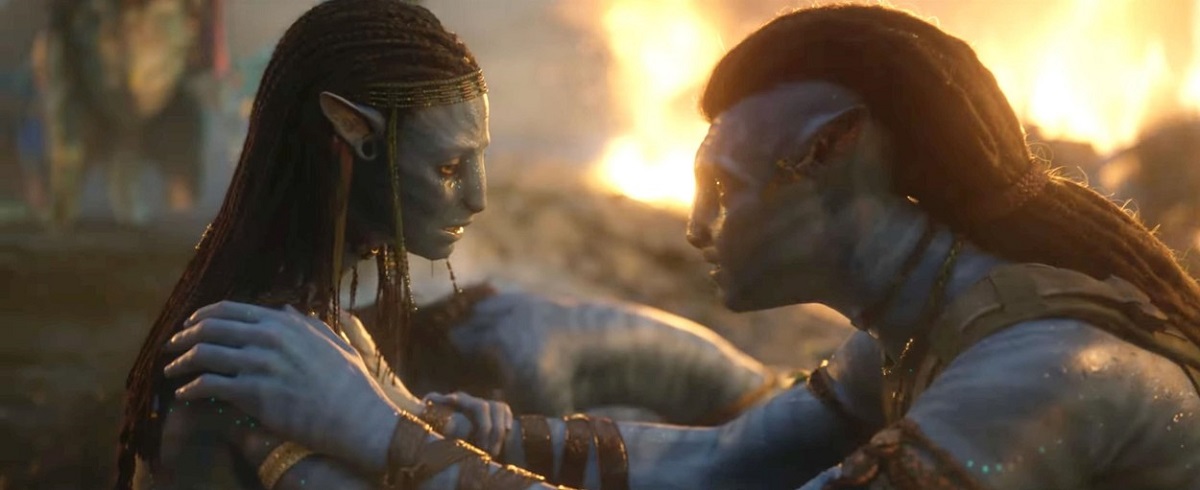 O scenă a noului trailer a filmului „Avatar: The Way of Water”