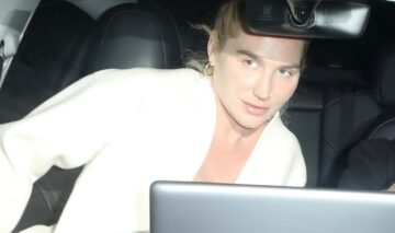 Kesha, în mașină, nemachiată