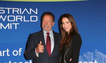 Arnold Schwarzenegger și fiica sa, Christina, la un eveniment caritabil