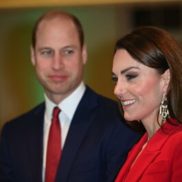 Kate Middleton și Prințul William, la un eveniment cu reprezentanții BAFTA, în ținute elegante