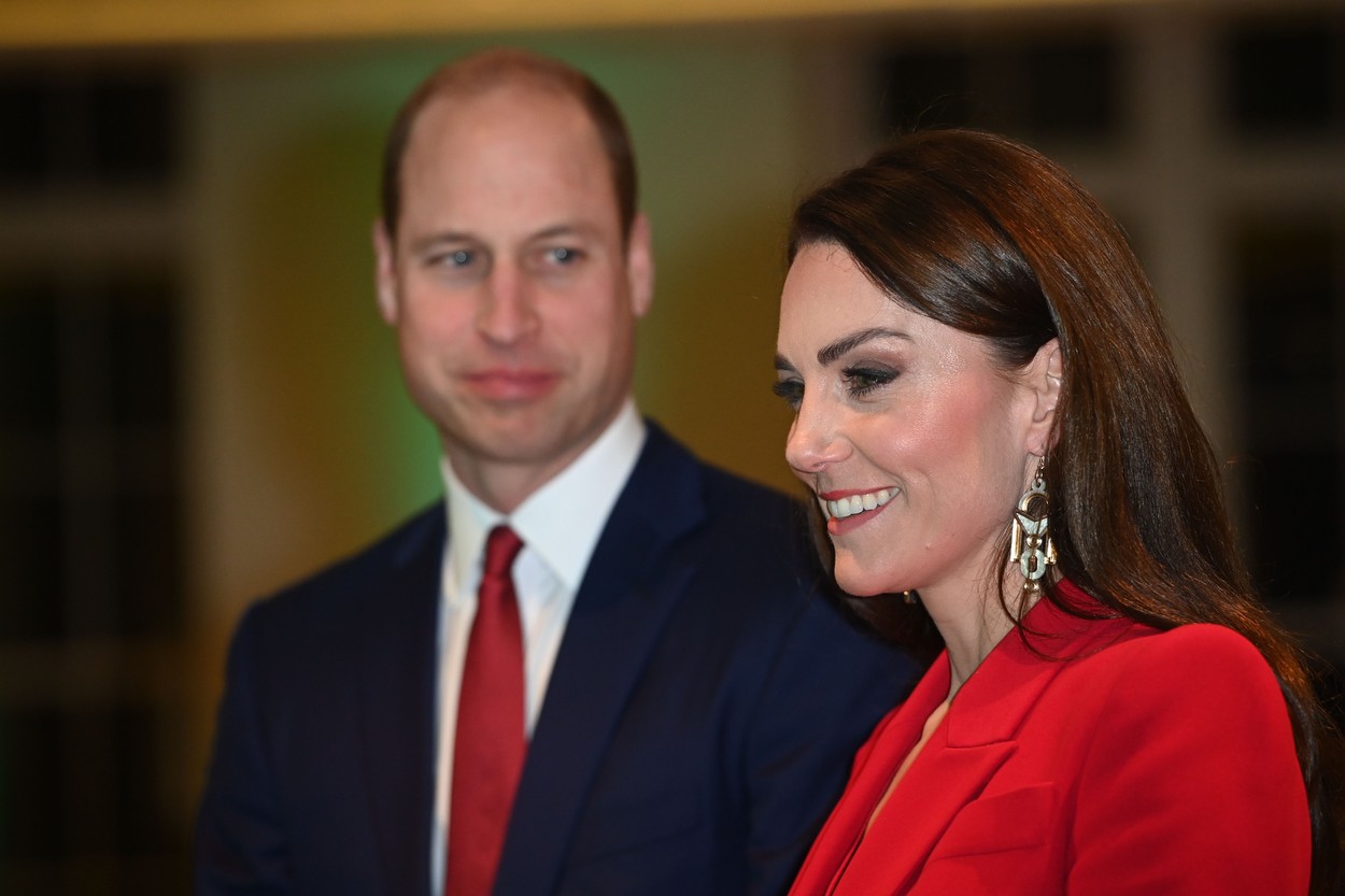 Kate Middleton și Prințul William, la un eveniment cu reprezentanții BAFTA, în ținute elegante