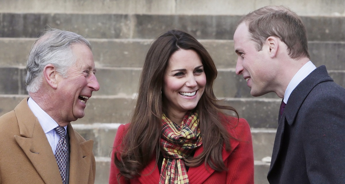 Regele Charles alături de Kate Middleton și Prințul William