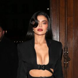 Kylie Jenner la Săptămâna Modei de la Paris 2023