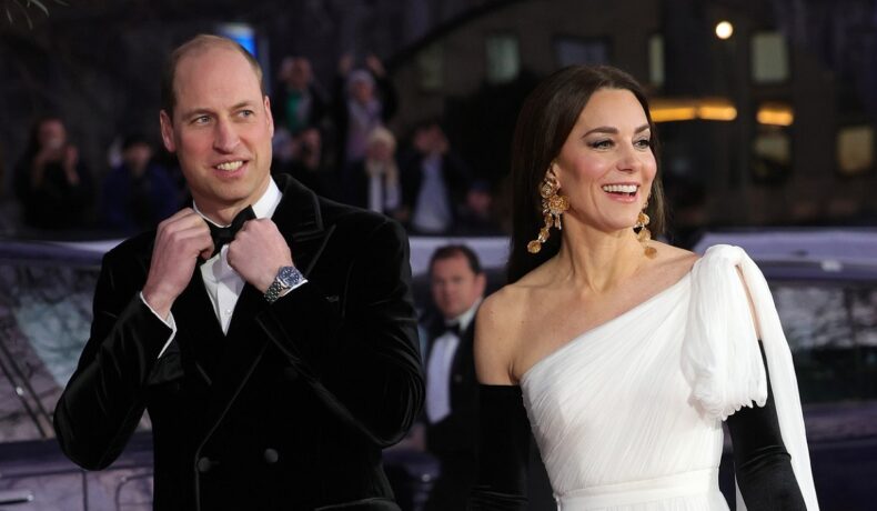 Prințul William și Kate Middleton la Premiile BAFTA 2023