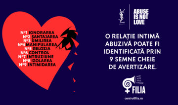 O imagine reprezentativă pentru campania Abuzul nu este dragoste: Yves Saint Laurent Beauty sprijină lupta pentru combaterea relațiilor intime abuzive