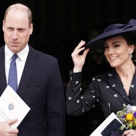 Kate Middleton și Prințul William în Londra la un eveniment public