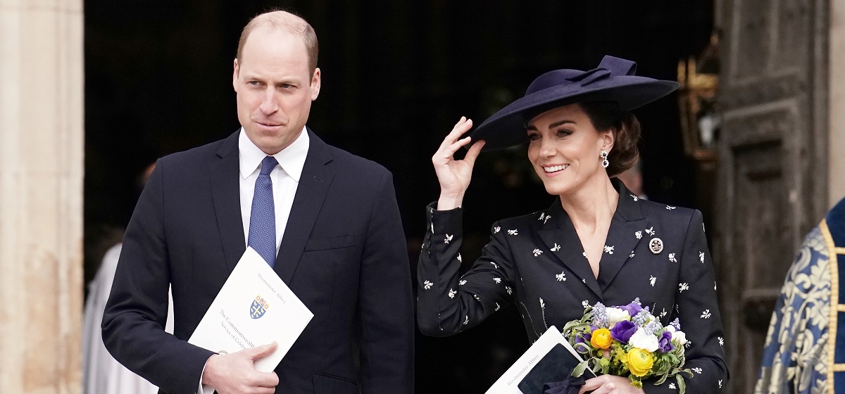 Kate Middleton și Prințul William în Londra la un eveniment public