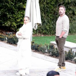 Jennifer Lopez și Ben Affleck au vizitat o reședință din Los Angeles