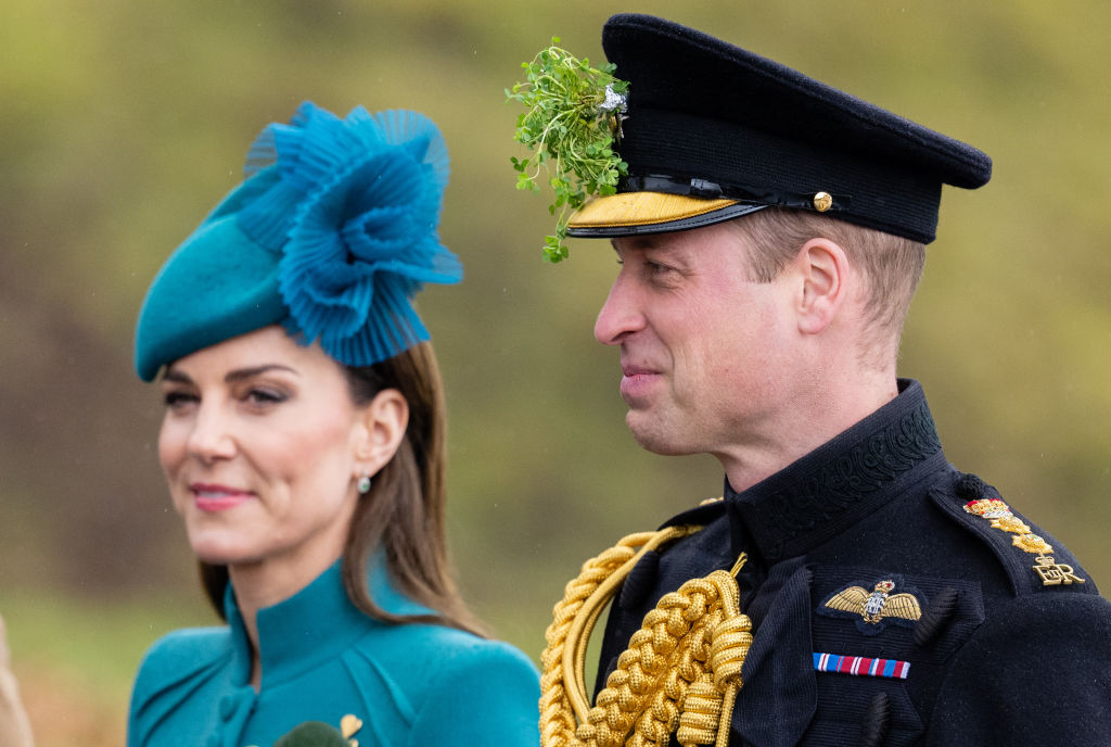 Kate Middleton și Prințul William, la Parada de St. Patrick, în haine elegante