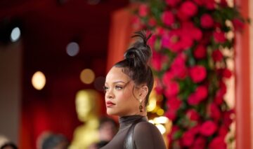 Rihanna într-o ținută elegantă la Gala Premiilor Oscar 2023