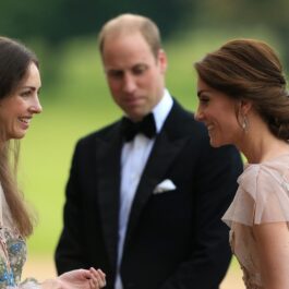 Kate Middleton, Prințul William și Rose Hanbury la Children’s Hospices Gala în 2016