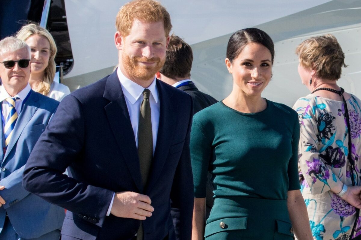 Prințul Harry și Meghan Markle, la slujba de Paște, îmbrăcați elegant