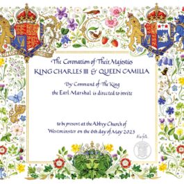 Invitația pentru încoronarea Regelui Charles lansată de Palatul Buckingham