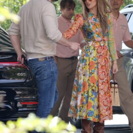 Jennifer Lopez alături de Ben Affleck la o întâlnire romantică