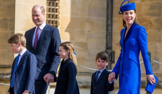 Kate Middleton a încălcat protocolul regal la slujba de Paște. Ținuta Prințesei de Wales ține primele pagini din presa internațională