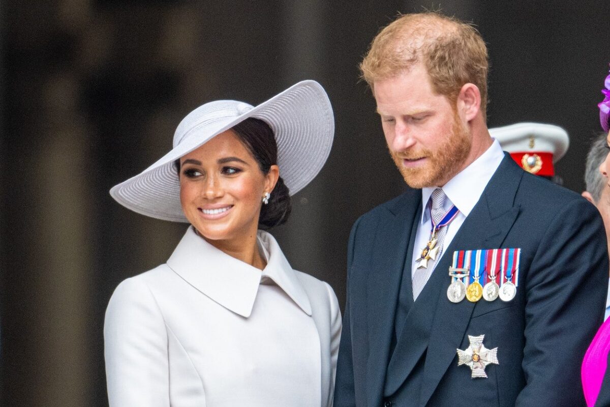 Prințul Harry și Meghan Markle fotografiați împreună la Jubileul de Platină al Redinei Elisabeta