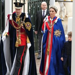 Prințul William și Prințesa de Wales la încoronarea Regelui Charles